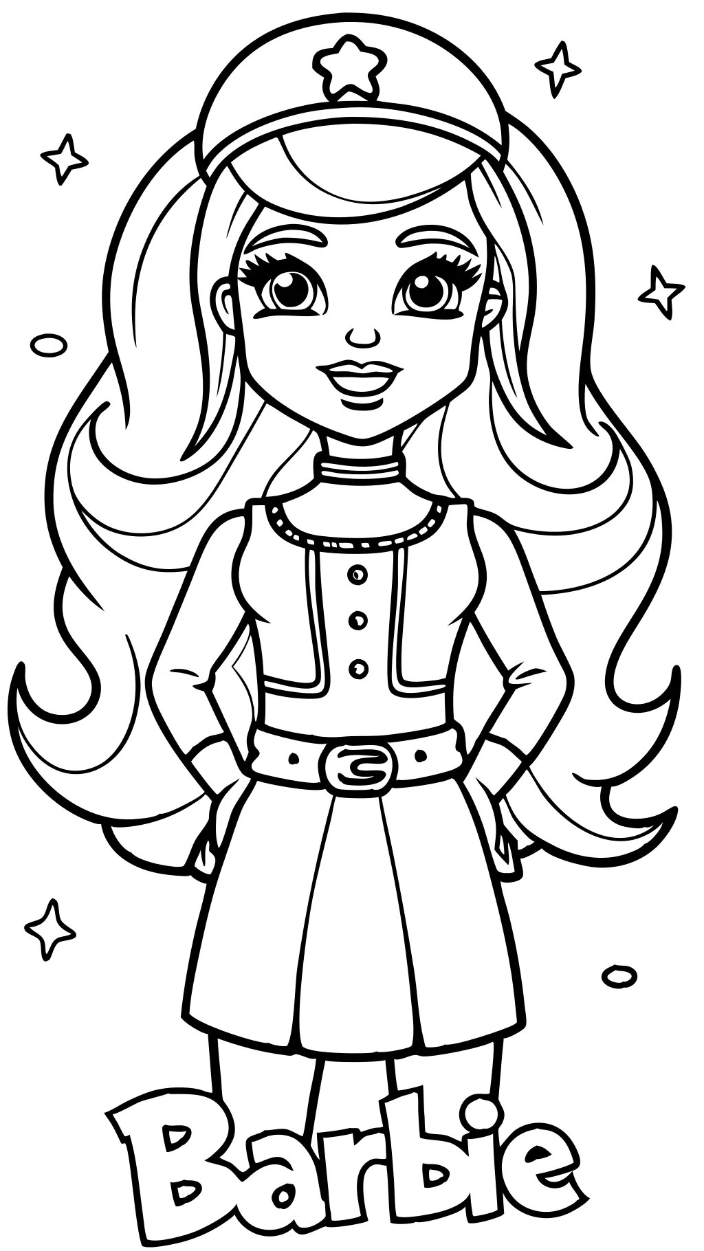 coloriages Barbie imprimables